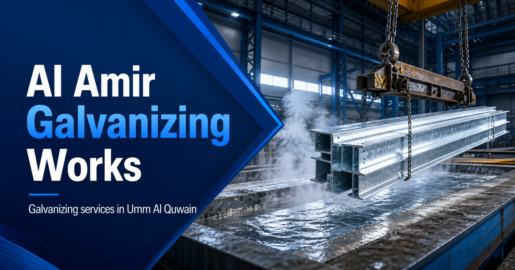 Al Amir industrial galvanizing facility